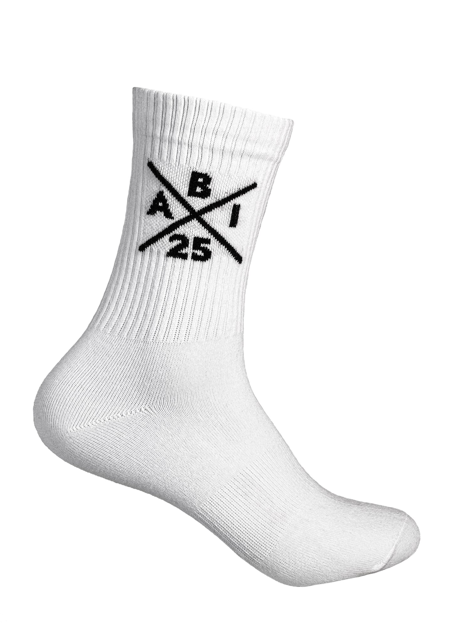 Abi 25 Socken Kreuz - Abitur 25 Tennissocken