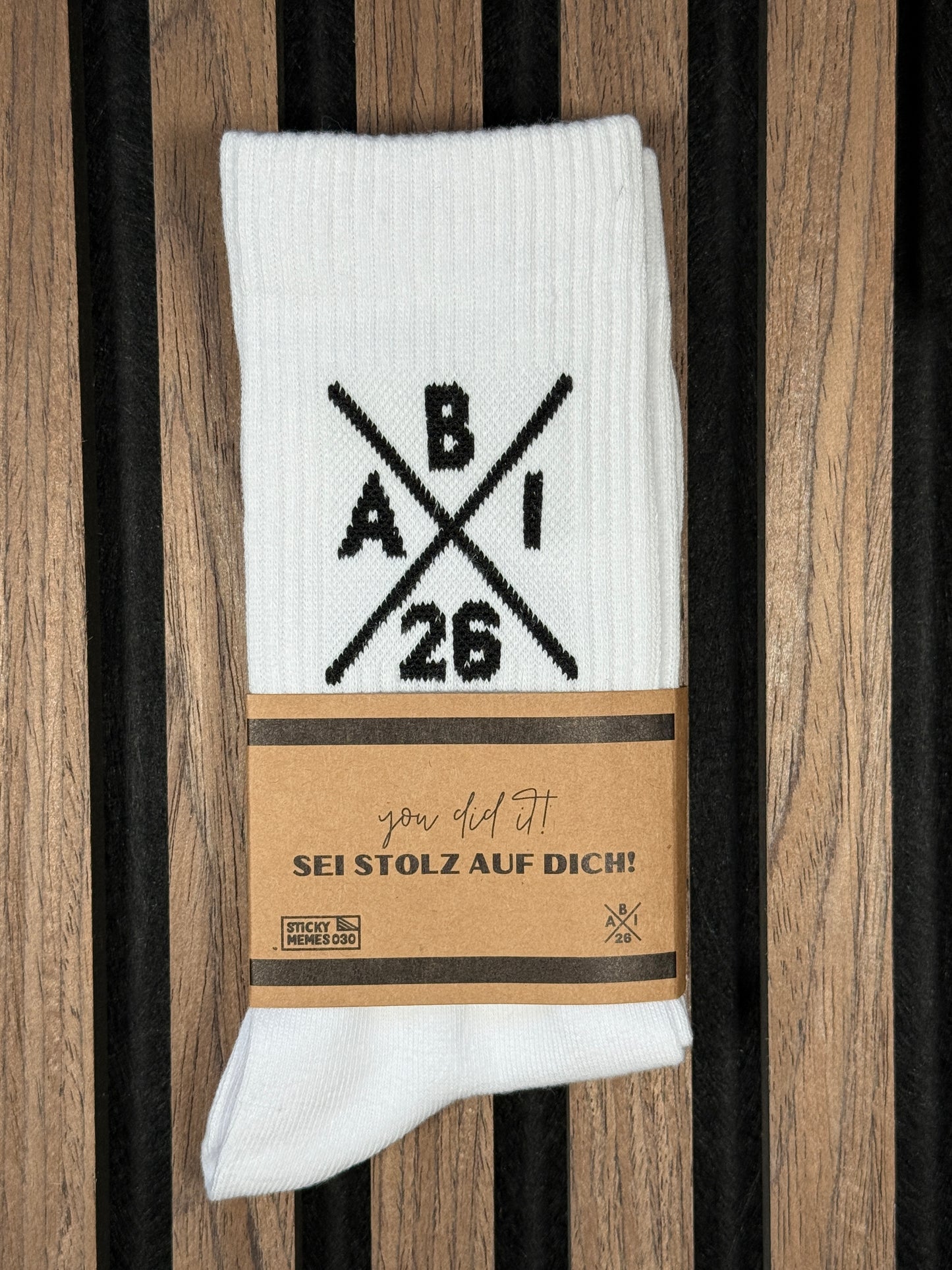 Abi 26 Socken Kreuz - Abitur 26 Tennissocken