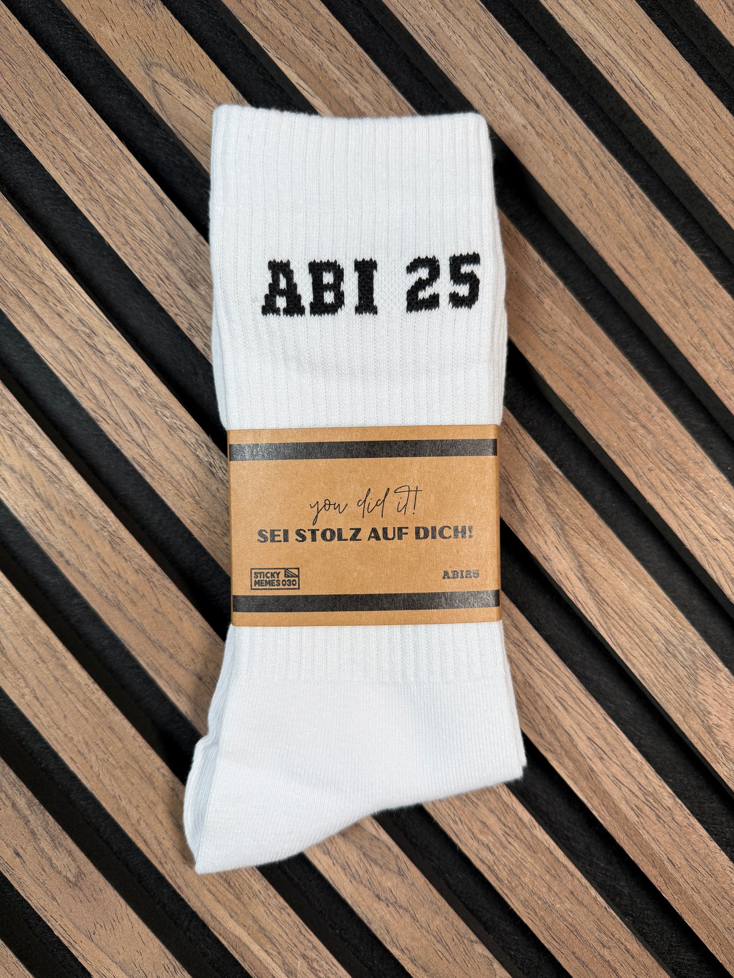Abi 25 Socken - Abitur 25 Tennissocken