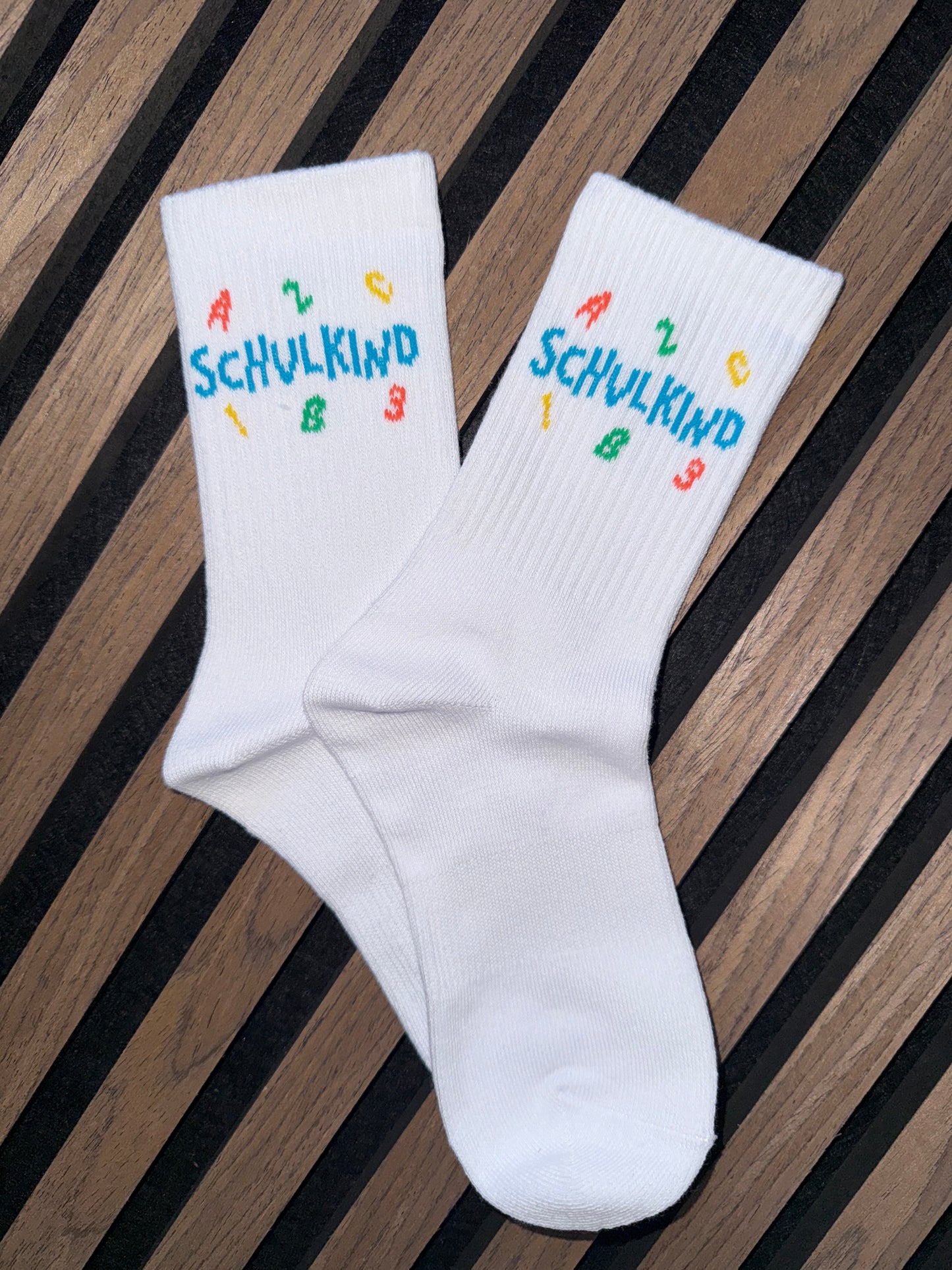 Schulkind Kinder Tennissocken