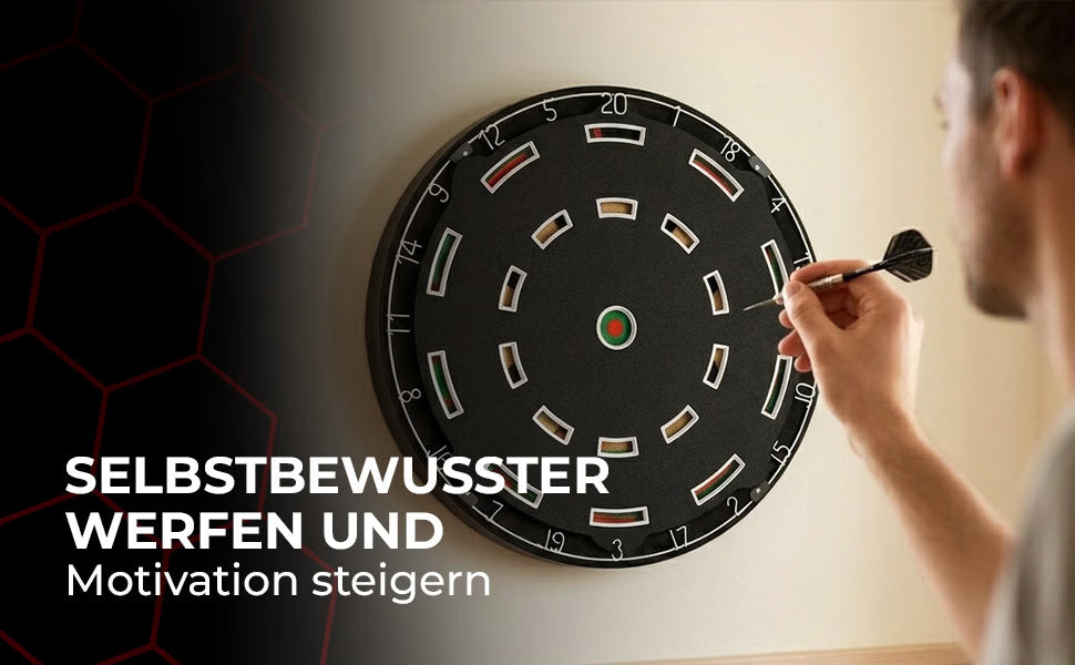 Dart Trainingshilfe 3er Set – Präzisions-Dart-Trainingspads aus Schaumstoff | Fokus Trainer für Dartscheibe – Perfekt für Zieltraining & Darttechnik | Dart Zubehör für Anfänger & Profis