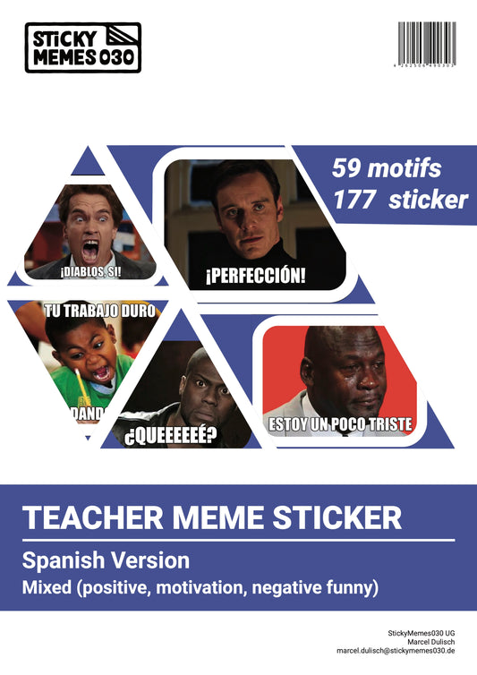 Spanische Version Meme Sticker